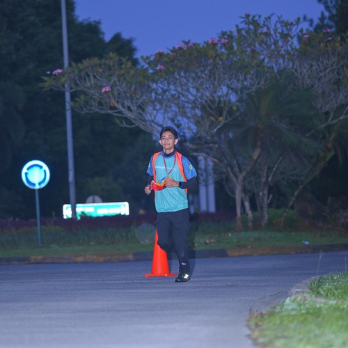 Race photo from BOGORUN 2026