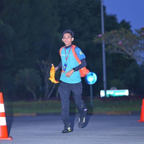 Race photo from BOGORUN 2026