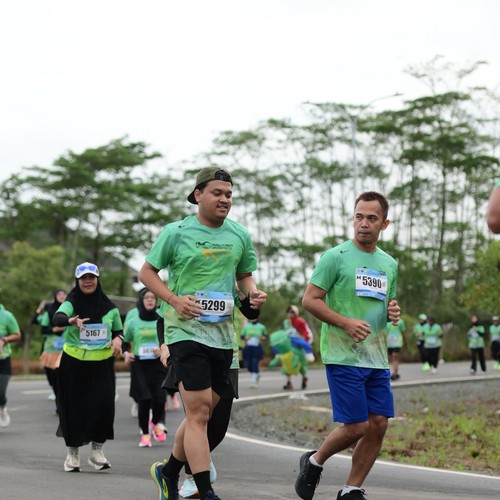 Race photo from ARUTMIN BORNEO RUN 2025