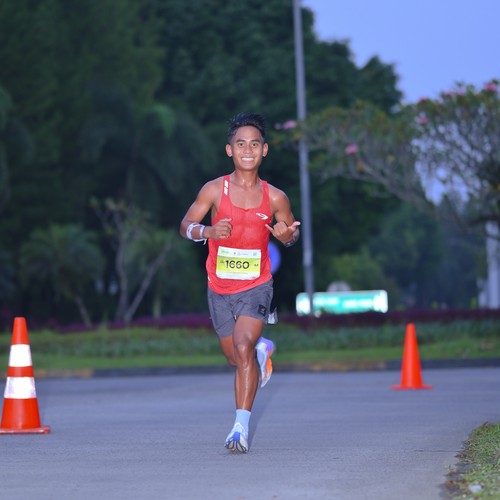 Race photo from BOGORUN 2026