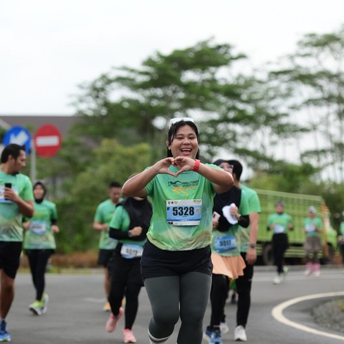 Race photo from ARUTMIN BORNEO RUN 2025