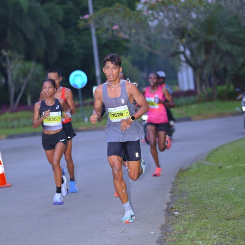 Race photo from BOGORUN 2026