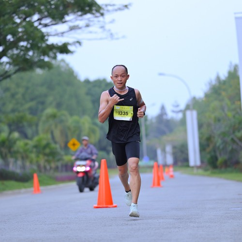 Race photo from BOGORUN 2026