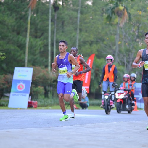 Race photo from BOGORUN 2026
