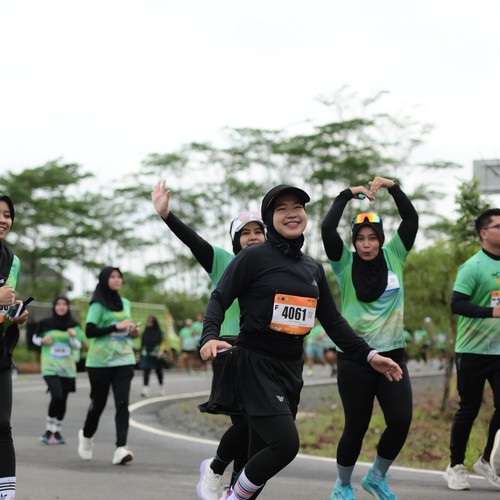 Race photo from ARUTMIN BORNEO RUN 2025