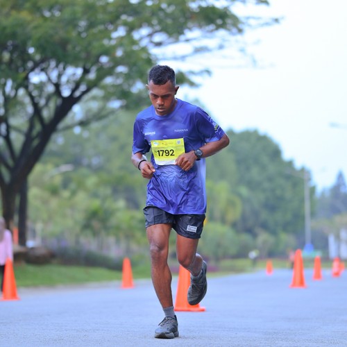 Race photo from BOGORUN 2026