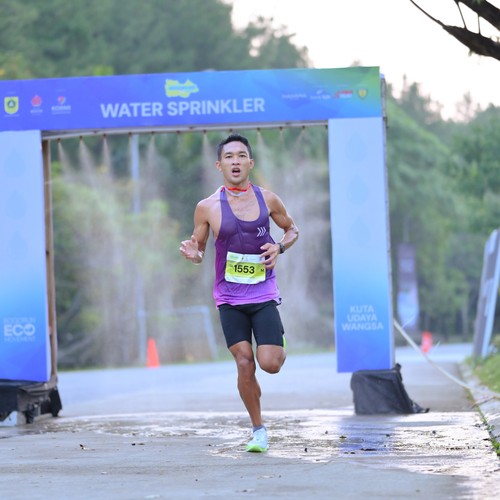 Race photo from BOGORUN 2026
