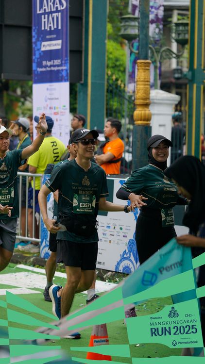Race photo from Mangkunegaran Run 2025