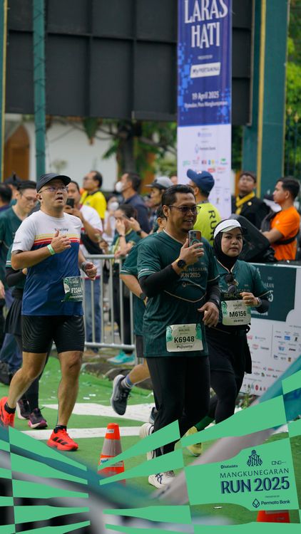 Race photo from Mangkunegaran Run 2025