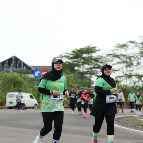 Race photo from ARUTMIN BORNEO RUN 2025