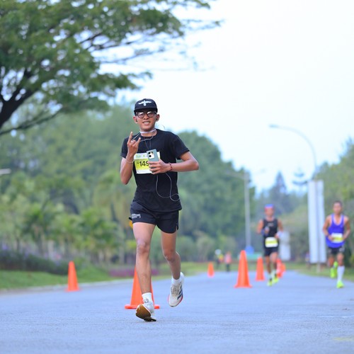Race photo from BOGORUN 2026