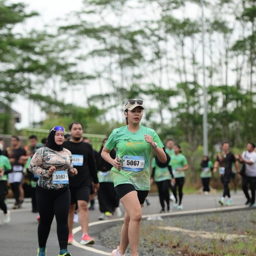 Race photo from ARUTMIN BORNEO RUN 2025