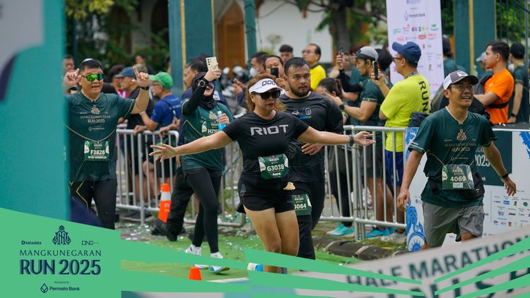 Race photo from Mangkunegaran Run 2025