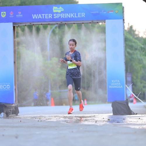 Race photo from BOGORUN 2026