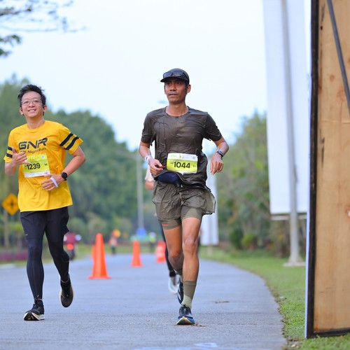 Race photo from BOGORUN 2026