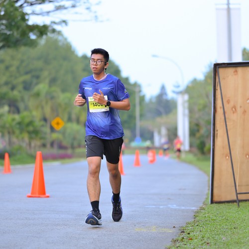 Race photo from BOGORUN 2026