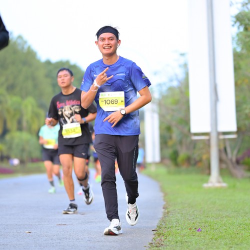 Race photo from BOGORUN 2026