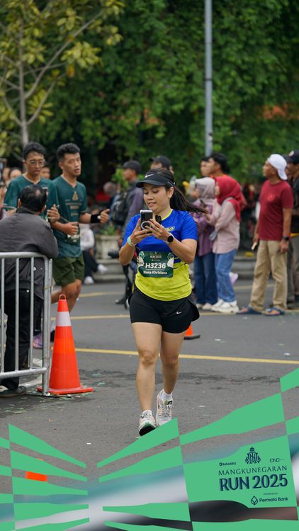 Race photo from Mangkunegaran Run 2025