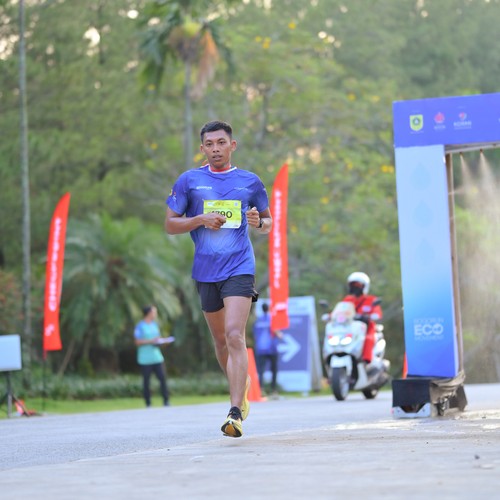 Race photo from BOGORUN 2026