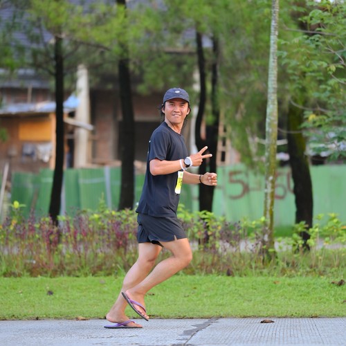 Race photo from BOGORUN 2026