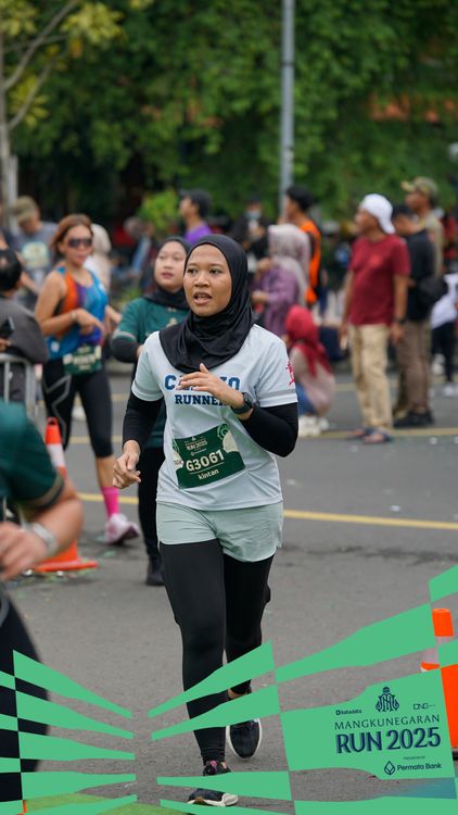 Race photo from Mangkunegaran Run 2025