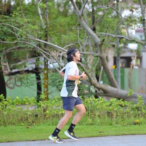 Race photo from BOGORUN 2026