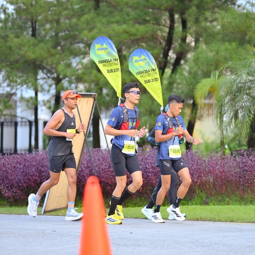 Race photo from BOGORUN 2026