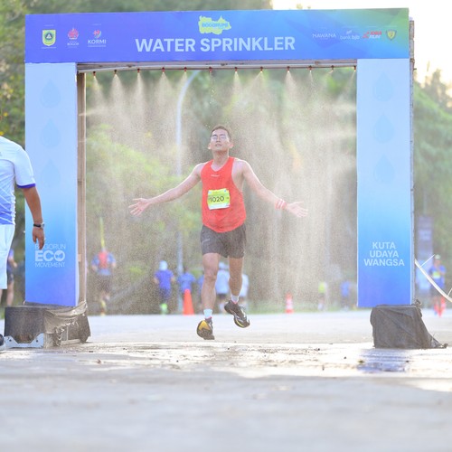 Race photo from BOGORUN 2026