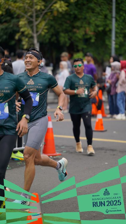 Race photo from Mangkunegaran Run 2025