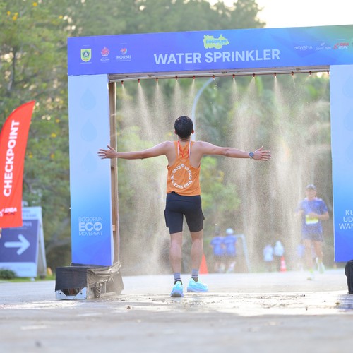 Race photo from BOGORUN 2026