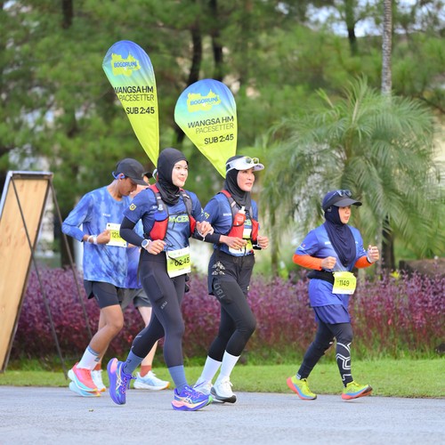 Race photo from BOGORUN 2026