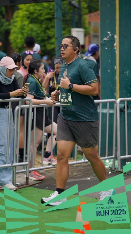 Race photo from Mangkunegaran Run 2025