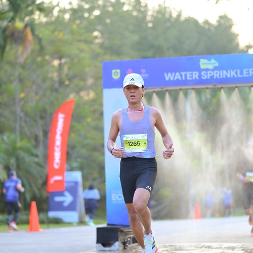 Race photo from BOGORUN 2026