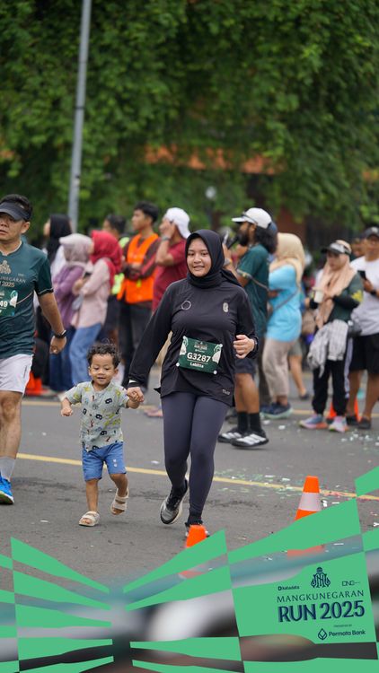 Race photo from Mangkunegaran Run 2025