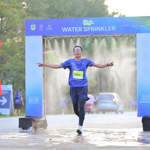 Race photo from BOGORUN 2026