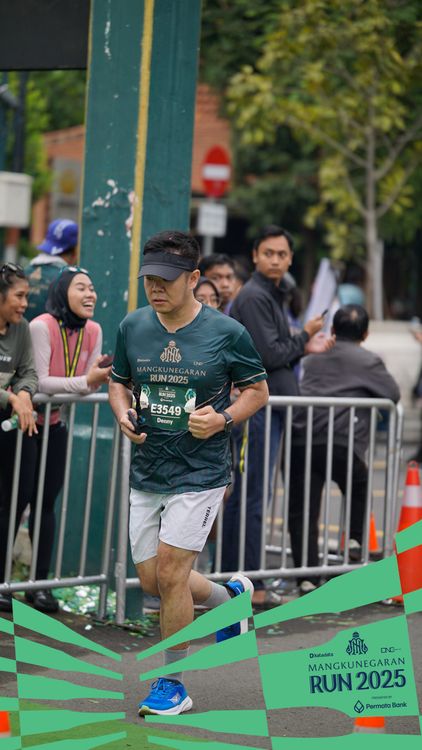 Race photo from Mangkunegaran Run 2025