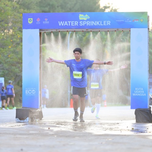 Race photo from BOGORUN 2026