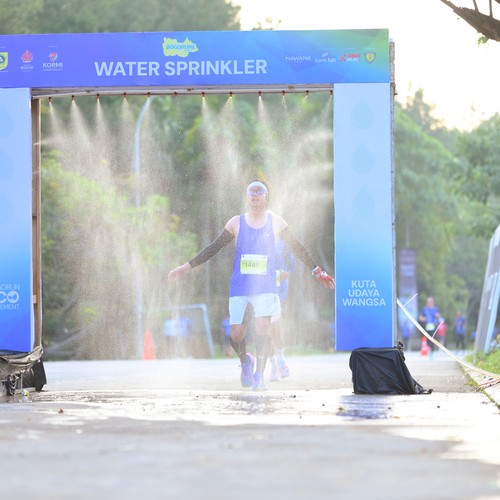 Race photo from BOGORUN 2026