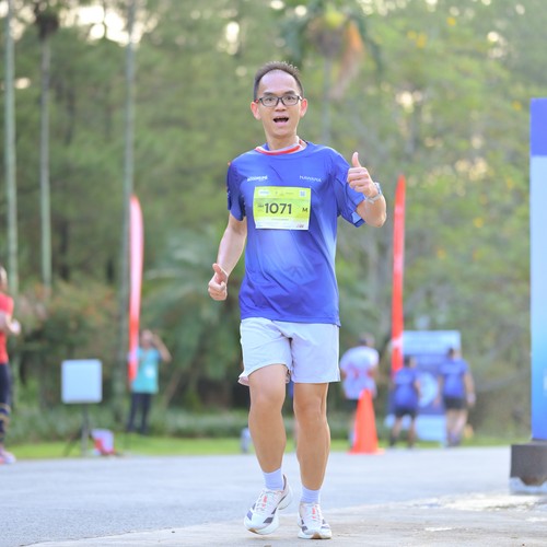 Race photo from BOGORUN 2026