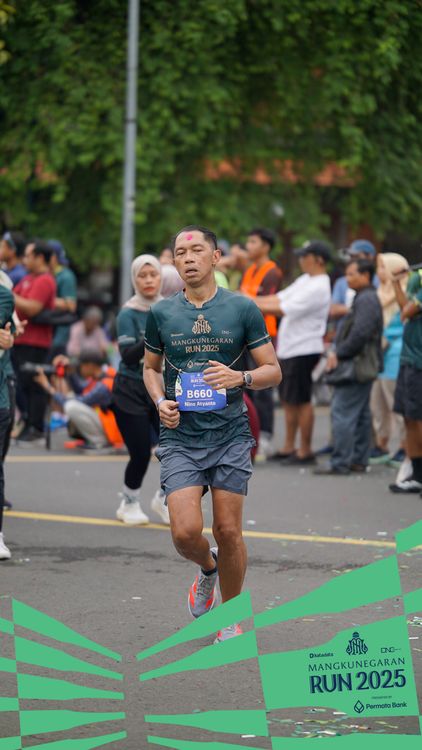 Race photo from Mangkunegaran Run 2025