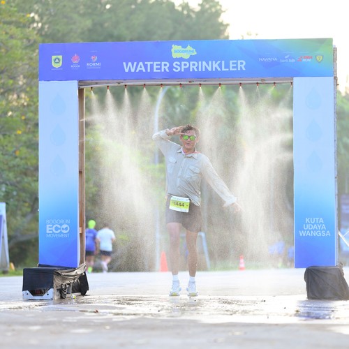 Race photo from BOGORUN 2026
