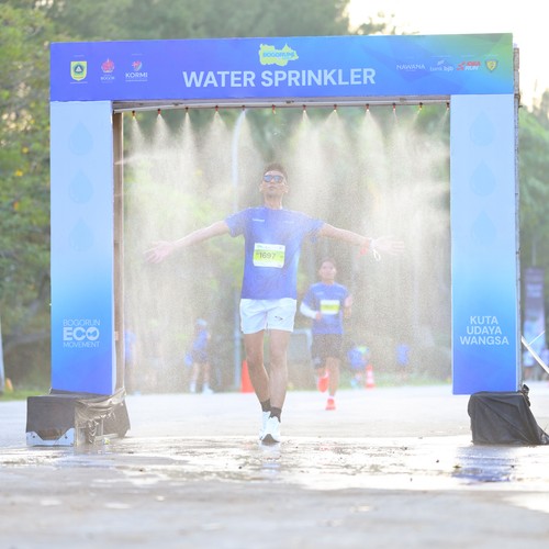 Race photo from BOGORUN 2026