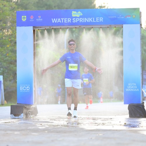 Race photo from BOGORUN 2026