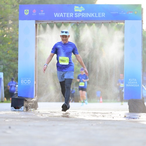 Race photo from BOGORUN 2026
