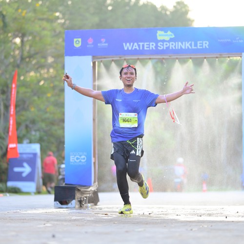 Race photo from BOGORUN 2026