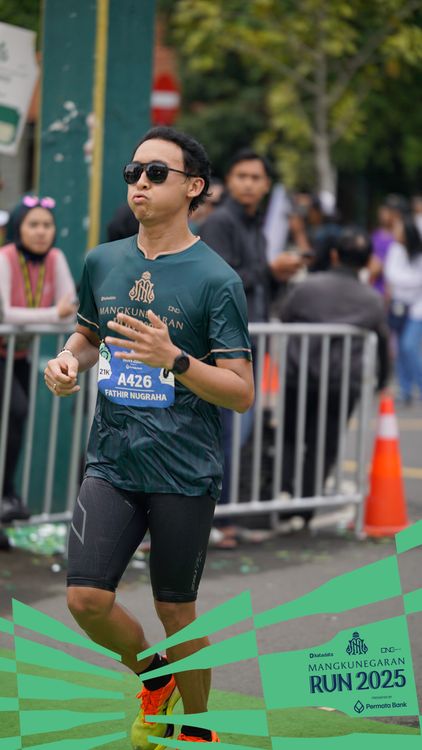 Race photo from Mangkunegaran Run 2025