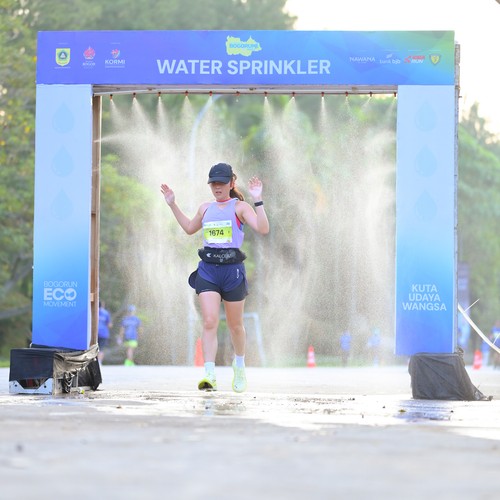 Race photo from BOGORUN 2026