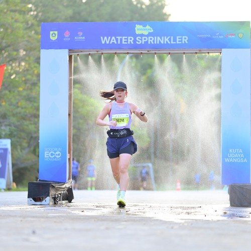 Race photo from BOGORUN 2026