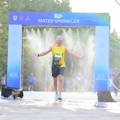 Race photo from BOGORUN 2026