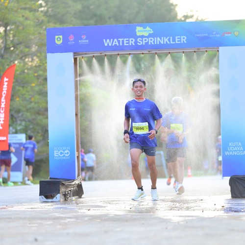 Race photo from BOGORUN 2026